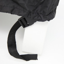 Black L-Shape Outdoor Sofa Cover